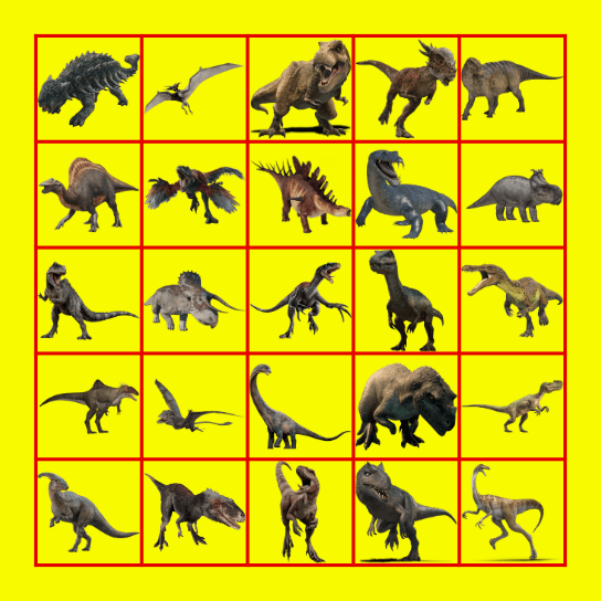 J.W.C.T.S4.B.C. Bingo Card