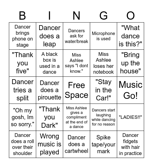 ISDT Tech Week Bingo Card