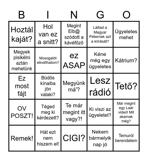 Napi_Emelet_Lnk Bingo Card