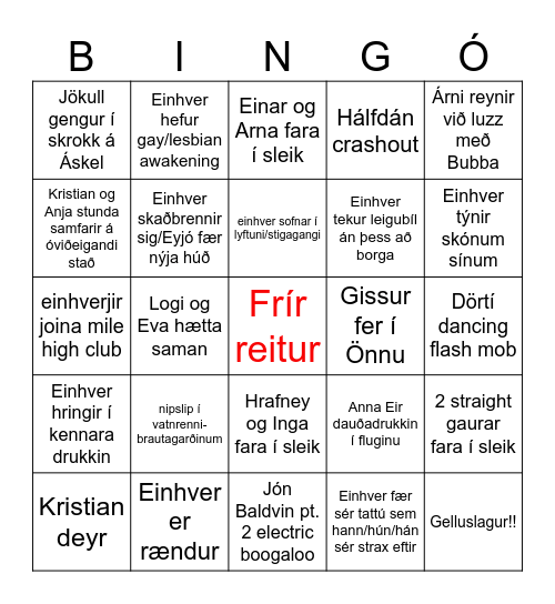 Albufeira Bingó!! Bingo Card