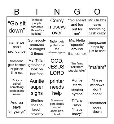 you can get one but you can't keep one Bingo Card