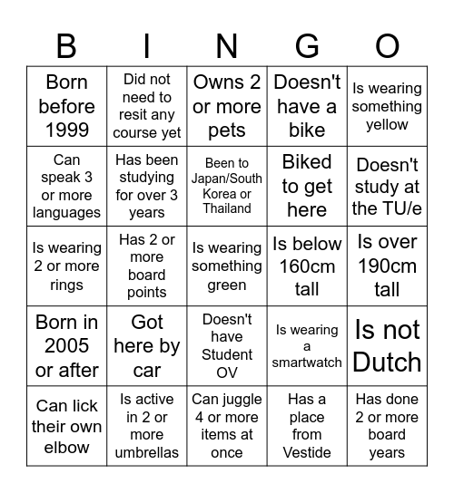 All Boards Drink Bingo! Bingo Card