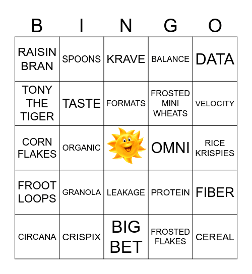 WK CATCH PHRASES Bingo Card