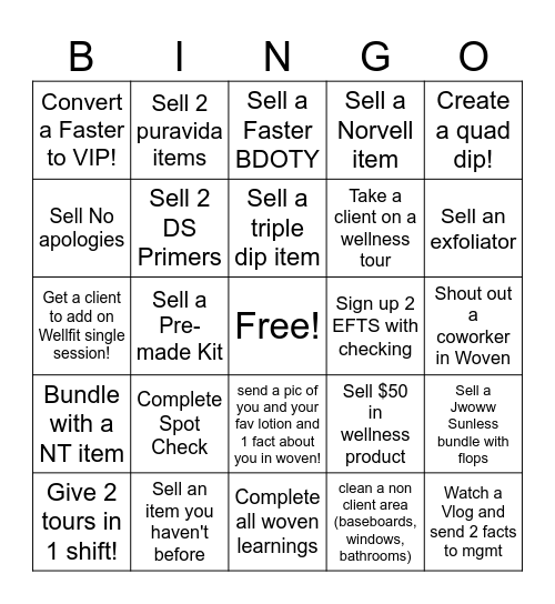 May Bingo Card