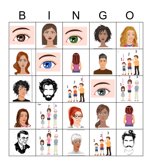 Appearance Bingo Card