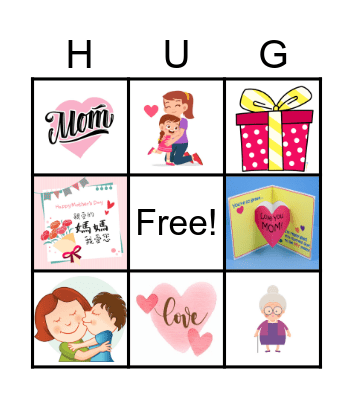 Mother's Day Bingo Card