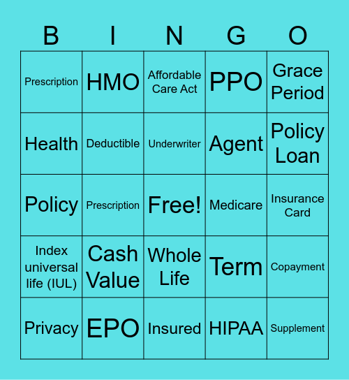 WELLNESS EDITION Bingo Card