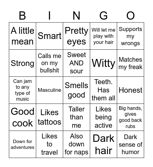 Are you CORAL's type? Bingo Card