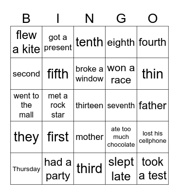 Unit 3 review Bingo Card
