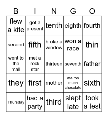 Unit 3 review Bingo Card