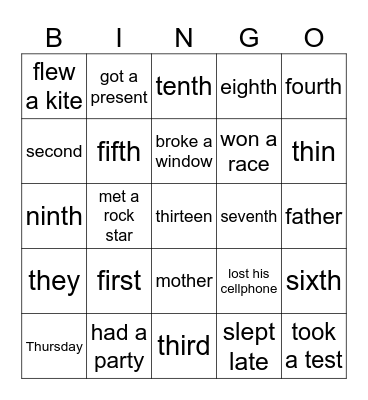 Unit 3 review Bingo Card