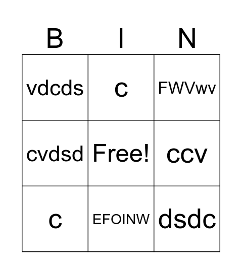 Bouwvakkers Bingo Card
