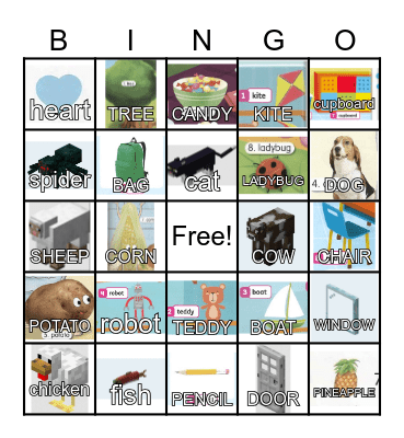 MAX BINGO Card