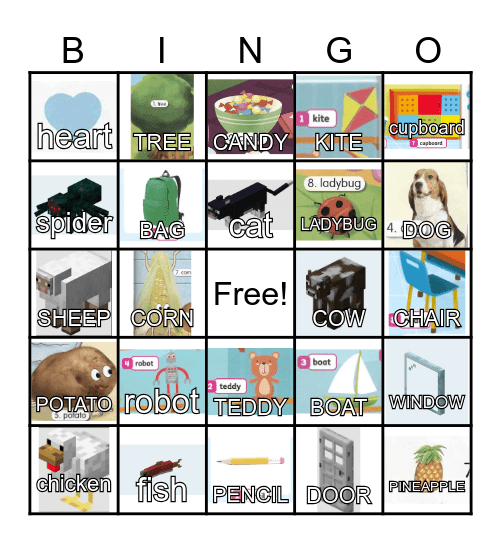 MAX BINGO Card
