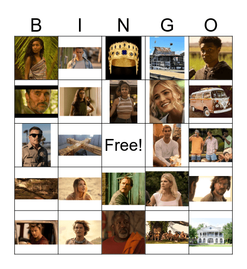 Outer Banks Bingo Card