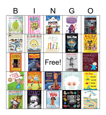 LIBRARY Bingo Card