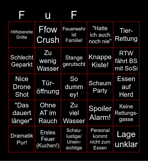 Blaulichttalk by Scratcher86 Bingo Card