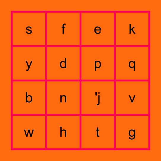 Twitch Ad Bingo! Bingo Card