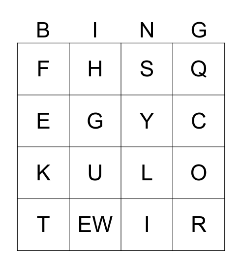 AMY AND JACK'S MUSICAL BINGO Card