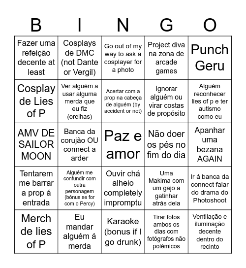 Iberbingo 2025 Bingo Card