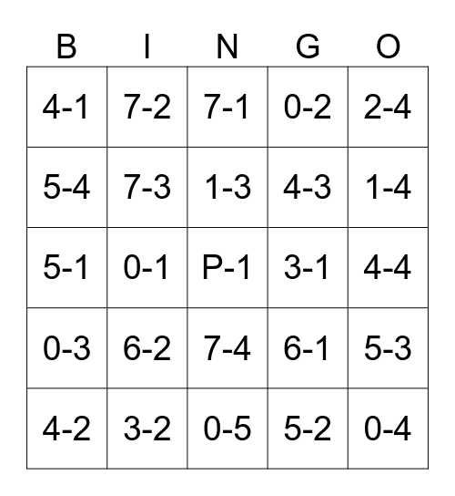 ultrakill bingo Card