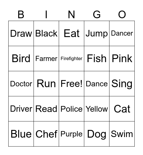 The Mix Bingo Card