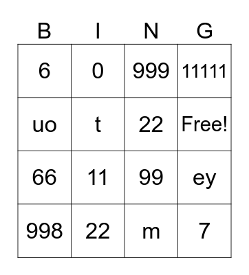 devices loteria Bingo Card