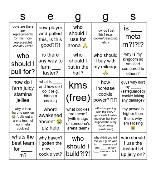 racism incarnate Bingo Card