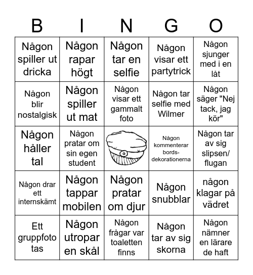 Wilmer 2025 Bingo Card