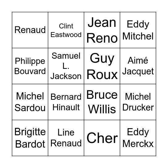 Bingo de la Mort 💀 Bingo Card