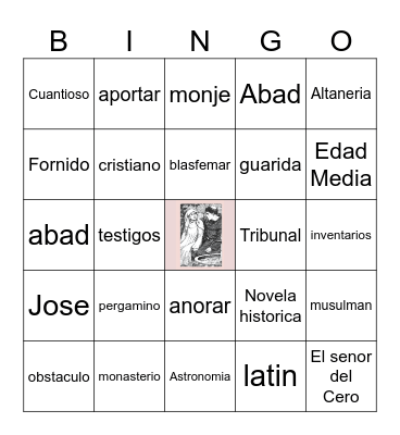 El senor del cero Bingo Card