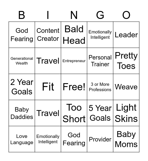 New Pop Alert!!Ge Bingo Card