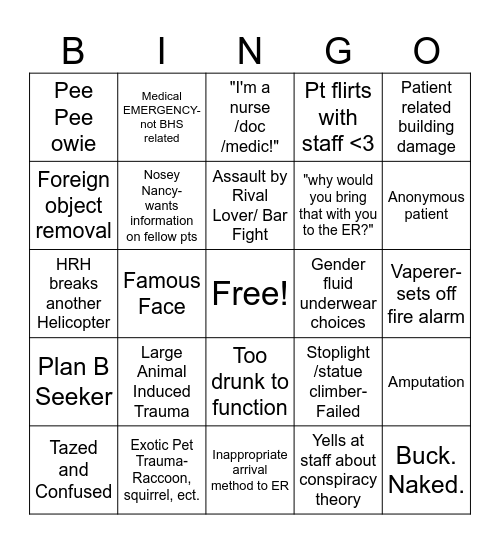 Bucking Horse Bingo '25 Bingo Card