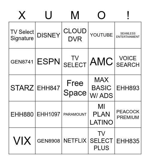 HAPPY STREAMING DAY! Bingo Card
