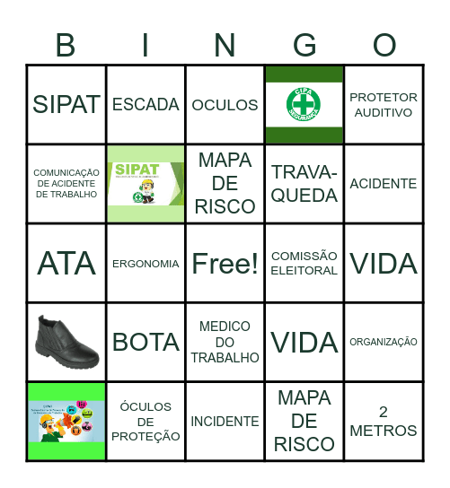 QUIZBINGO-SIPAT 2022 Bingo Card