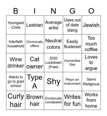 Miriam Haddad Bingo Card