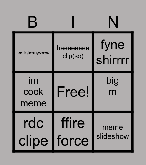 fft Bingo Card