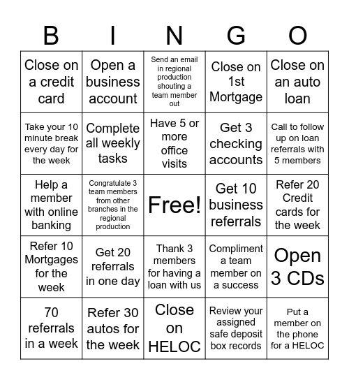 Rockledge South Bingo :) Bingo Card