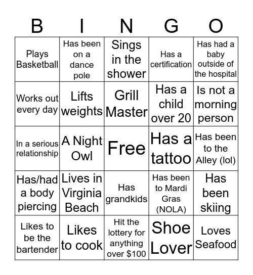 Cooked Perfect  Bingo Card