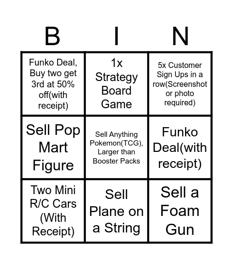 Mind Games Bingo! Bingo Card
