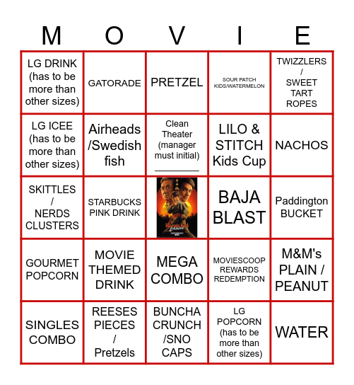 May 30th Bingo Card
