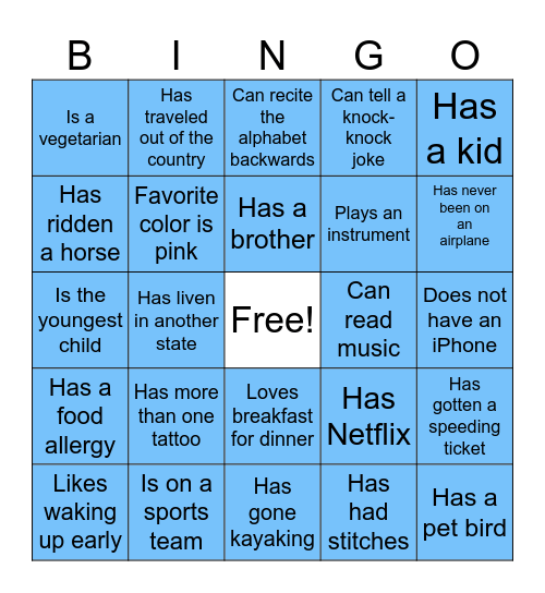 Coworker BINGO Card