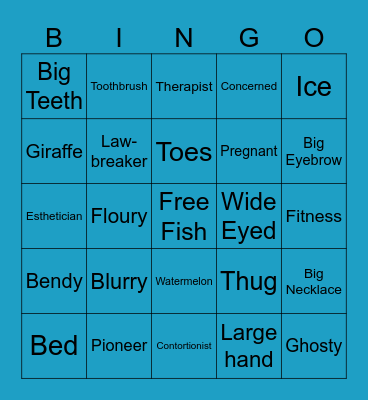 Chelsea Bingo Card