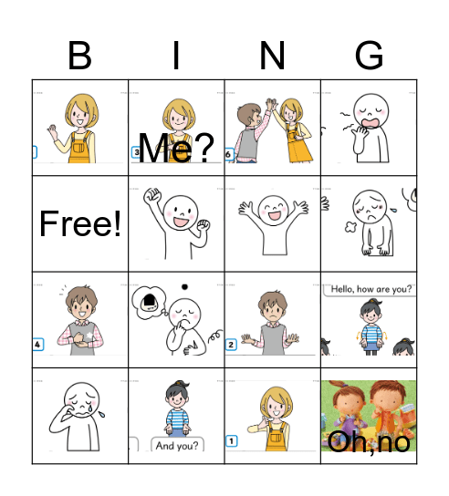 3-Unit2 Bingo Card