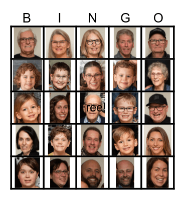 Bingo à Bertrand Bingo Card