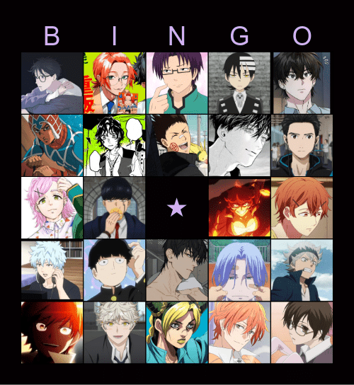 kins & favs bingo Card