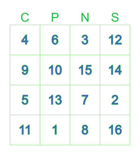 People Engagement Work Group 2025 Bingo Card