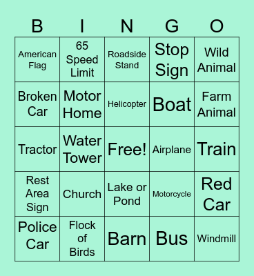 Creation &  Earth History Museum 5.17.25 Bingo Card
