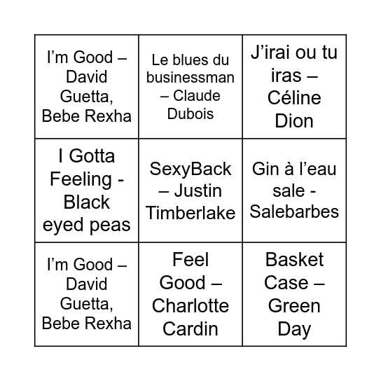 Tic Tac Toe MD Bingo Card