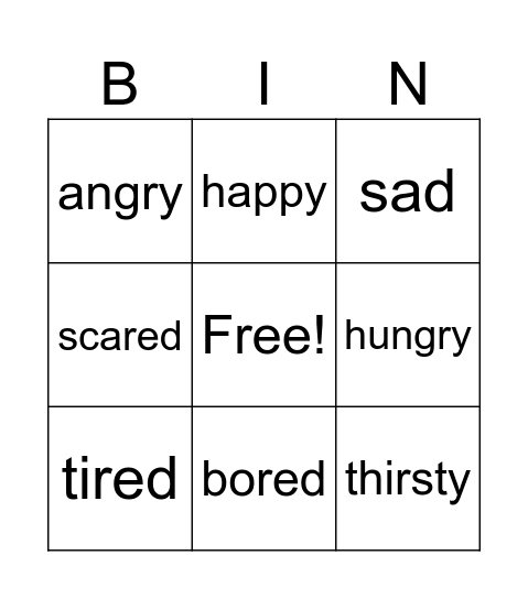 MY HOUSE Bingo Card